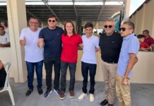 Veneziano passa o sábado no Sertão, faz reunião em Paulista e prestigia aniversário do ex-prefeito Pedro Caetano em Bom Sucesso