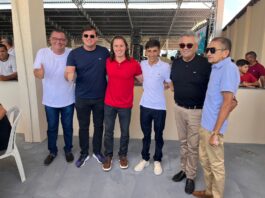 Veneziano passa o sábado no Sertão, faz reunião em Paulista e prestigia aniversário do ex-prefeito Pedro Caetano em Bom Sucesso