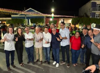 Veneziano é recebido por prefeitos e lideranças e participa de eventos em Bonito de Santa Fé, Conceição e Piancó