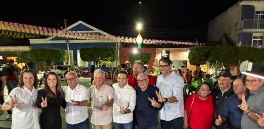 Veneziano é recebido por prefeitos e lideranças e participa de eventos em Bonito de Santa Fé, Conceição e Piancó