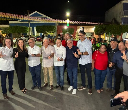 Veneziano é recebido por prefeitos e lideranças e participa de eventos em Bonito de Santa Fé, Conceição e Piancó