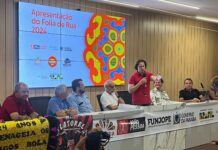 Senador Veneziano participa da divulgação do Folia de Rua e organizadores elogiam emenda de R$ 1 milhão do parlamentar para o evento