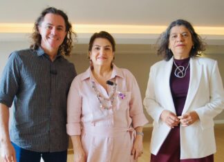 Ministra das Mulheres confirma a Veneziano a construção da Casa da Mulher Brasileira em Campina Grande