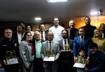 Câmara homenageia autoridades da Administração e Segurança Pública com Título de Cidadania Campinense