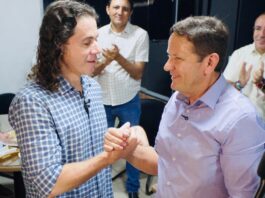Veneziano participa da festa de 328 anos de Pombal e prefeito agradece recursos para a cidade