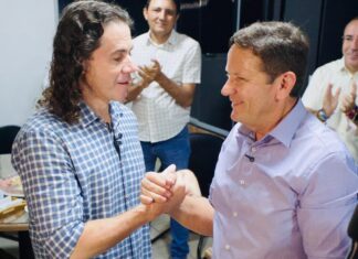 Veneziano participa da festa de 328 anos de Pombal e prefeito agradece recursos para a cidade