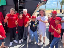 Veneziano participa de ato em João Pessoa contra o projeto da dosimetria e reafirma sua posição contrária à iniciativa