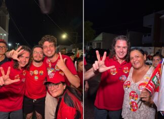 Veneziano participa de grande mobilização pro-Lula em Sousa