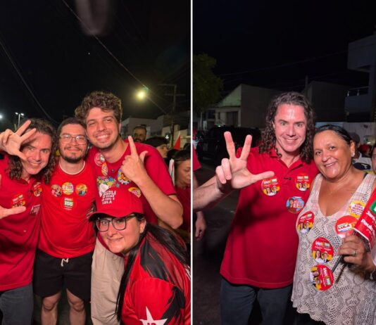 Veneziano participa de grande mobilização pro-Lula em Sousa