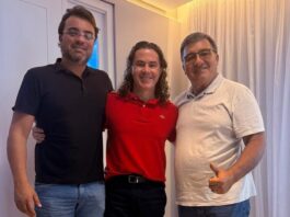 Veneziano recebe apoio à sua reeleição do vice-prefeito e do presidente da Câmara Municipal de Queimadas