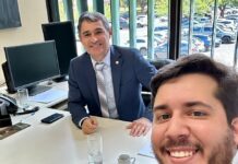 Representando Bruno em viagem a Brasília, superintendente da STTP apresenta projetos para melhoria da mobilidade em CG