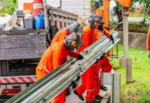 Segurança viária: Prefeitura de Campina Grande instala defensas metálicas no Canal do Prado