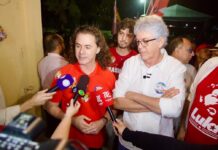 Veneziano participa da convenção do PT e agradece ao presidente Lula e aos militantes o apoio à sua reeleição