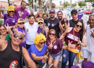 Vitor Ribeiro encerra campanha com forte mobilização nas ruas e confiança na vitória
