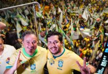 Ao lado de Efraim Filho, Vitor Ribeiro participa de ato político em alusão ao Dia da Independência em João Pessoa