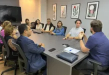 Veneziano, Nilda e Bruno recebem Secretário do Ministério da Justiça e anunciam Casa da Mulher Brasileira em Campina Grande