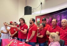 Veneziano participa de convenção que reconduziu Benjamin Maranhão à presidência do MDB e o lançou pré-candidato a prefeito de Araruna