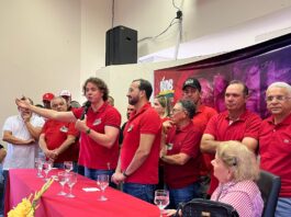 Veneziano participa de convenção que reconduziu Benjamin Maranhão à presidência do MDB e o lançou pré-candidato a prefeito de Araruna