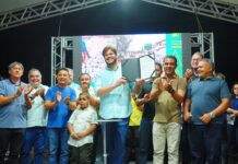 OBRA PRA TODO LADO: Prefeitura investe R$ 3 milhões e inicia pavimentação de ruas no Santo Antônio